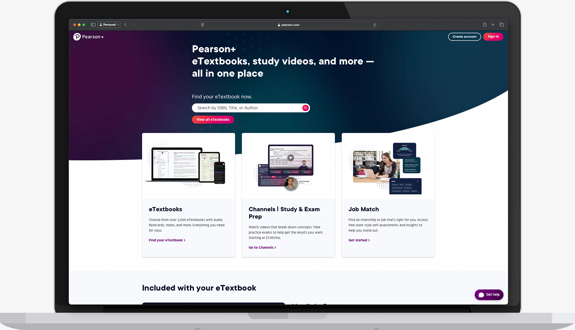 Pearson Plus platform preview